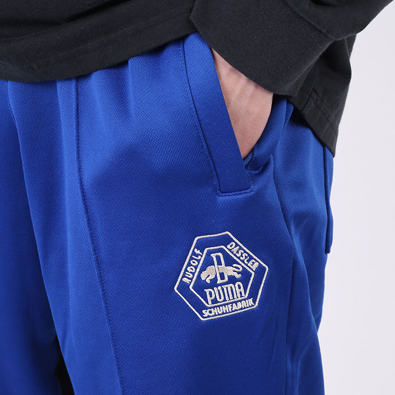 мужские синие брюки PUMA Rhuigi Track Pant 53257702 - цена, описание, фото 4